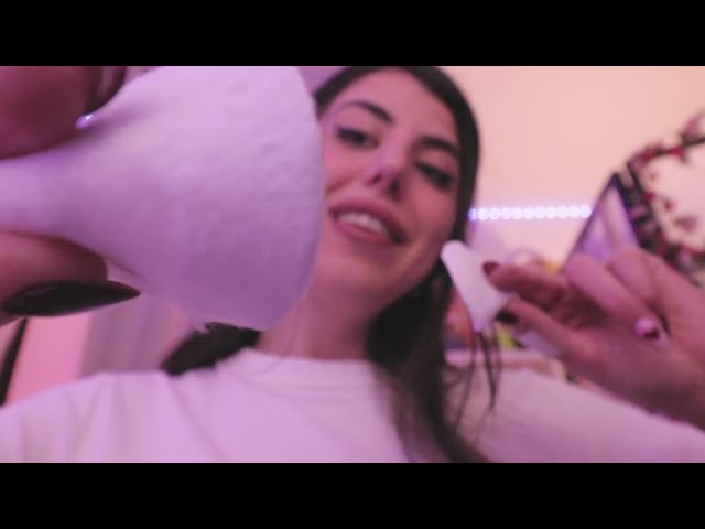 ASMR On My Lap ♡ Taking Care Of You And Your Skin Before Bed ♡ POV RP