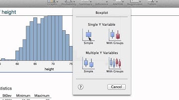 Graphical and Numerical Summaries in Minitab Express