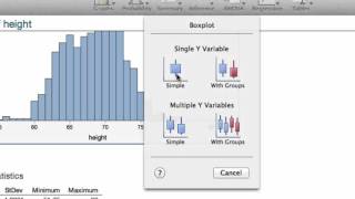 Graphical and Numerical Summaries in Minitab Express