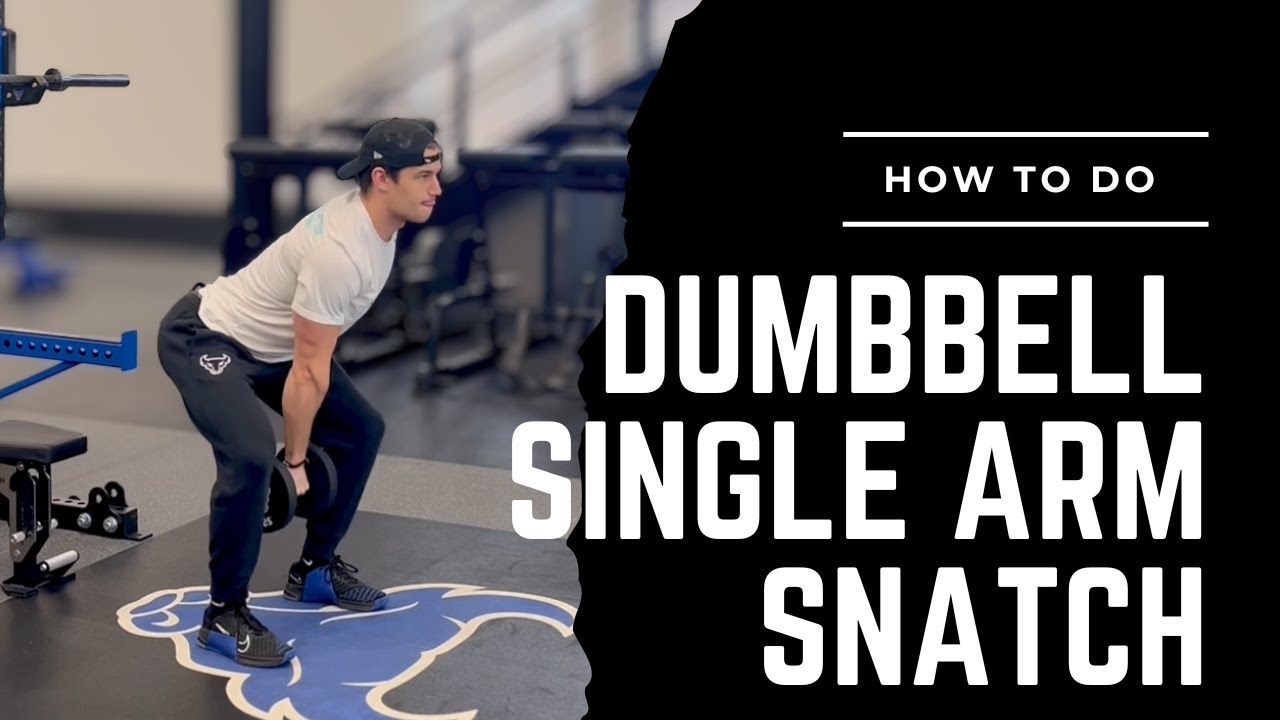 DB Single Arm Snatch (Exercise Library) - YouTube