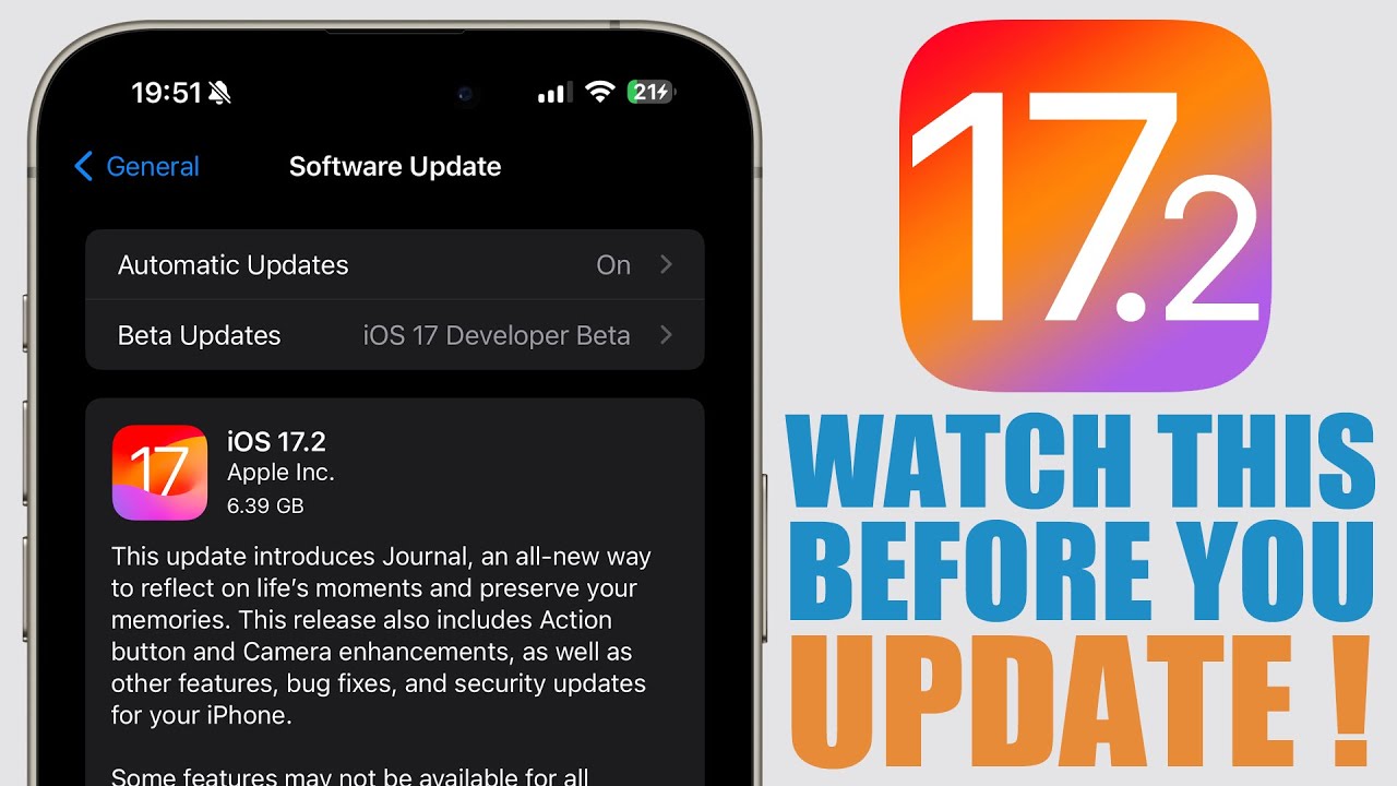 iOS 17.2 - Things You MUST Know Before You UPDATE - YouTube