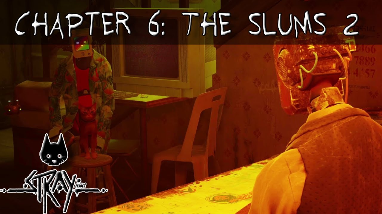 Stray Chapter 6 | The Slums 2 (Walk-through with Commentary)