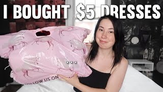 i bought $5 dresses so you don&#39;t have to..again