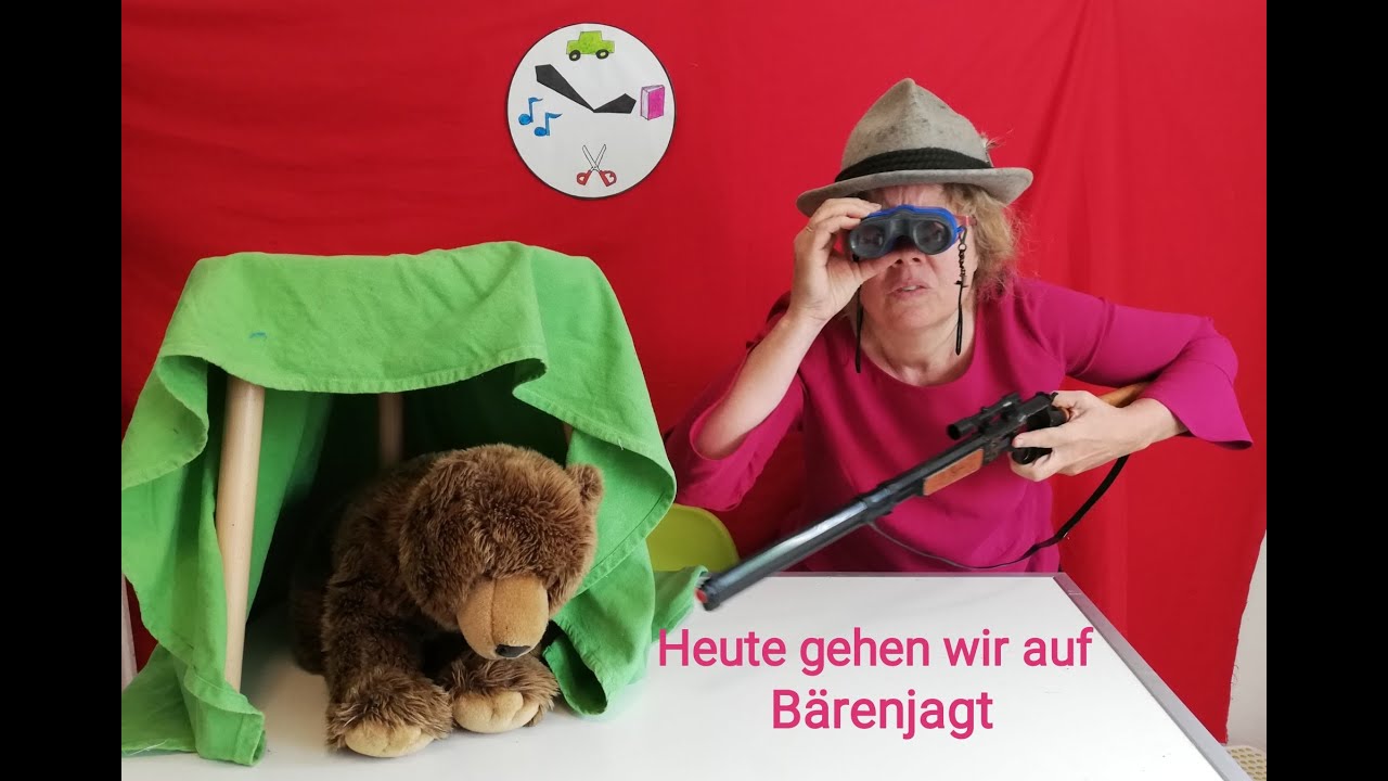 Sprachrhythmus und Bewegung: Heute gehn wir auf die Bärenjagt