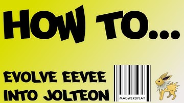 How to Evolve an Eevee into a Jolteon. Pokemon ORAS Eeveelution Guide Part 3 (Tunder Stone Location)