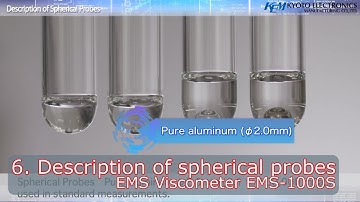 [6 of 16] EMS Viscometer EMS-1000S: Description of the spherical probes