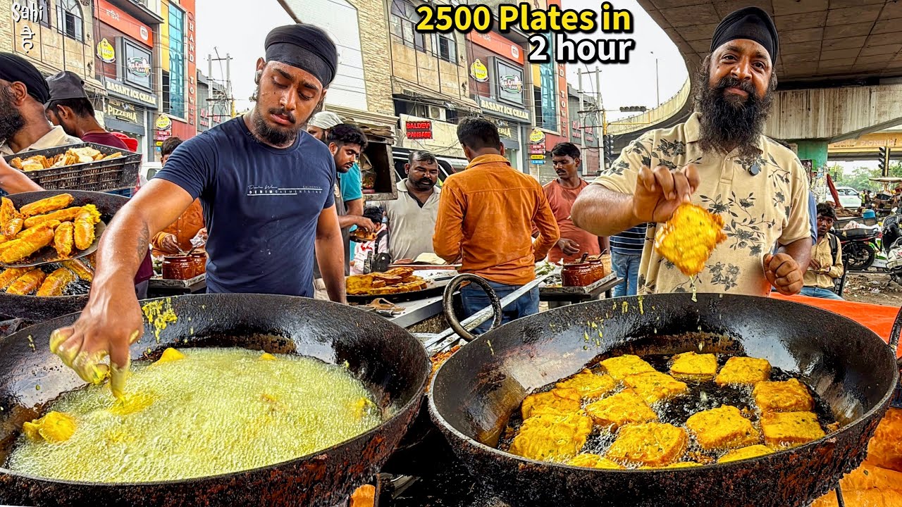 10 Rs me Sham ka Nashta 😍 Sardarji ka CHEAPEST Punjabi Street Food India