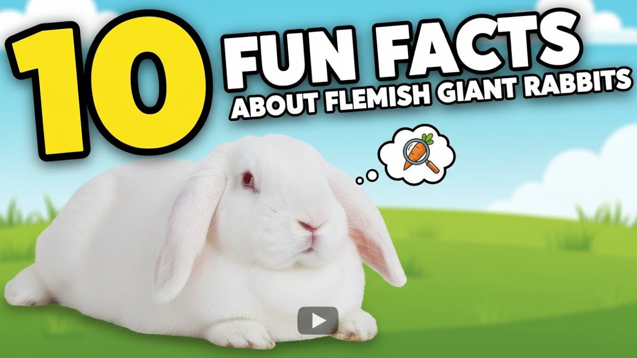 Flemish Rabbit Facts 10 Fun Facts About Flemish Giant Rabbits🐇 - YouTube