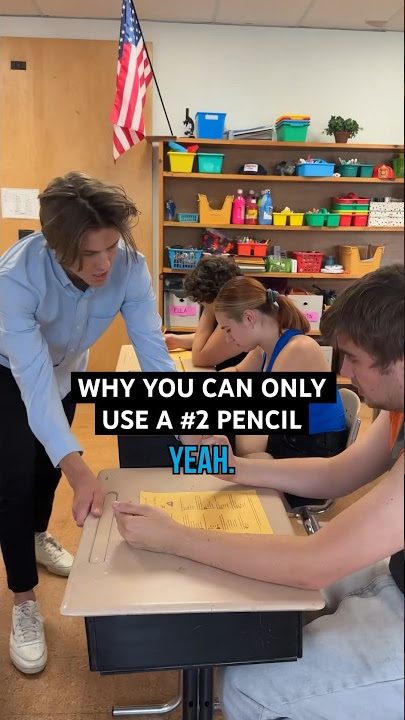 You don’t want to see #4 #americanhighshorts #schoollife #highschool #pencil #scantron #test