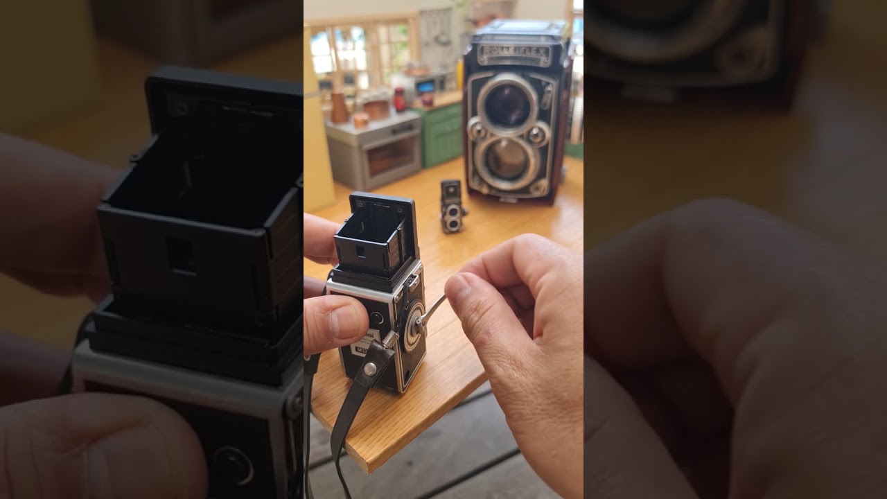 miniature vintage camera digital 