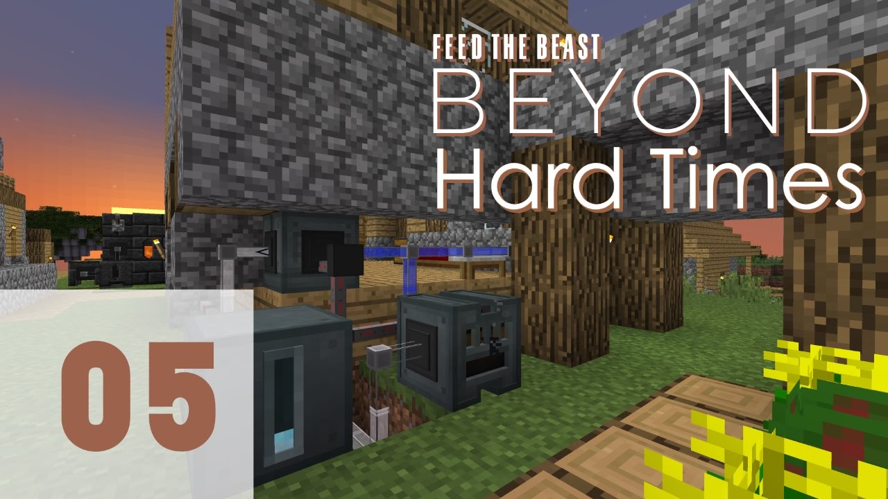 FTB Beyond Hard Times Ep 05 - Combustion Setup