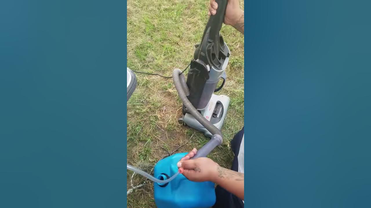 Easy way to syphon gas with out air compressor - YouTube