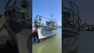 Historic vessel HMS Medusa and Gosport Lightship