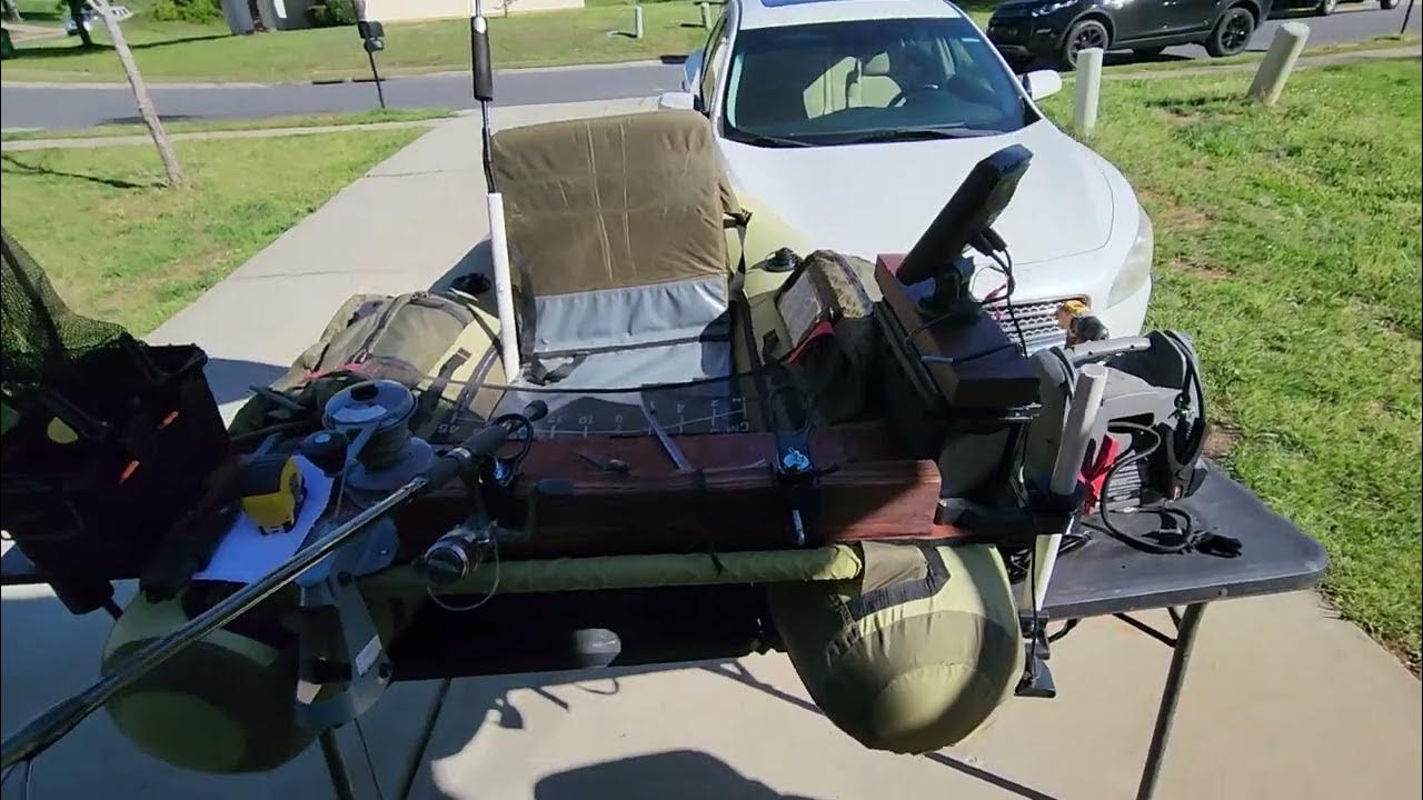 Cumberland Float Tube Belly Boat Modifications YouTube