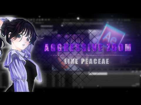 Aggressive Zoom Edit Tutorial 🔥 | After Effects | PeaceAe Style Zoom Transition