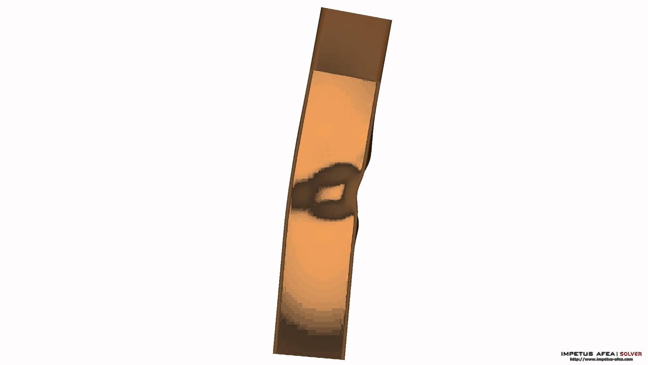 Quasi-static oblique loading of AA6060 hollow sections