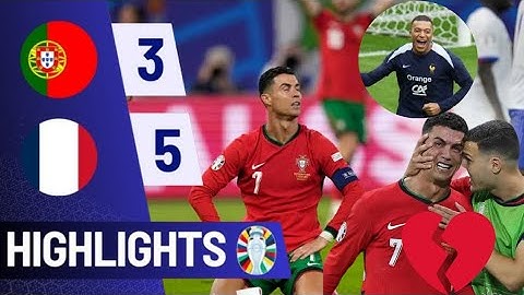 full penalty shootout Portugal vs France euro 2024 fan cam