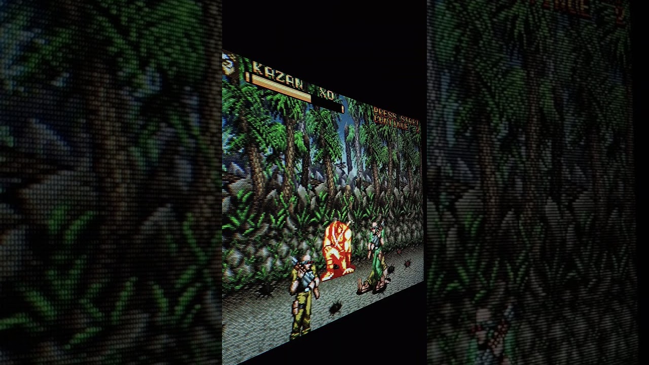 TOSHIBA 20AF46 - RGB SCART MOD - SNES - BRAWL BROTHERS - 2 - 