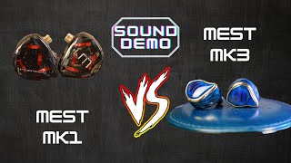Video: [Áudio - Sound Demo] Unique Melody MEST MK1 x MEST MK3 [Comparativo]