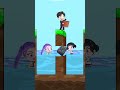 Rumi Love For Jinu in the hot and cold challenge Kpop Demon Hunters Animation #shorts #kpop #rumi