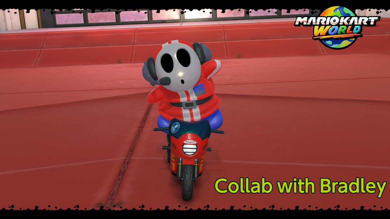A Mario Kart World collab with @bradleytaylor2023 on the month of February on a Saturday evening!