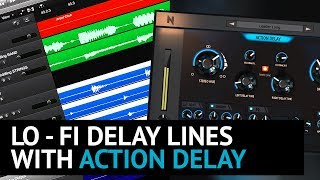 Lo Fi Delay with Action Delay Plugin