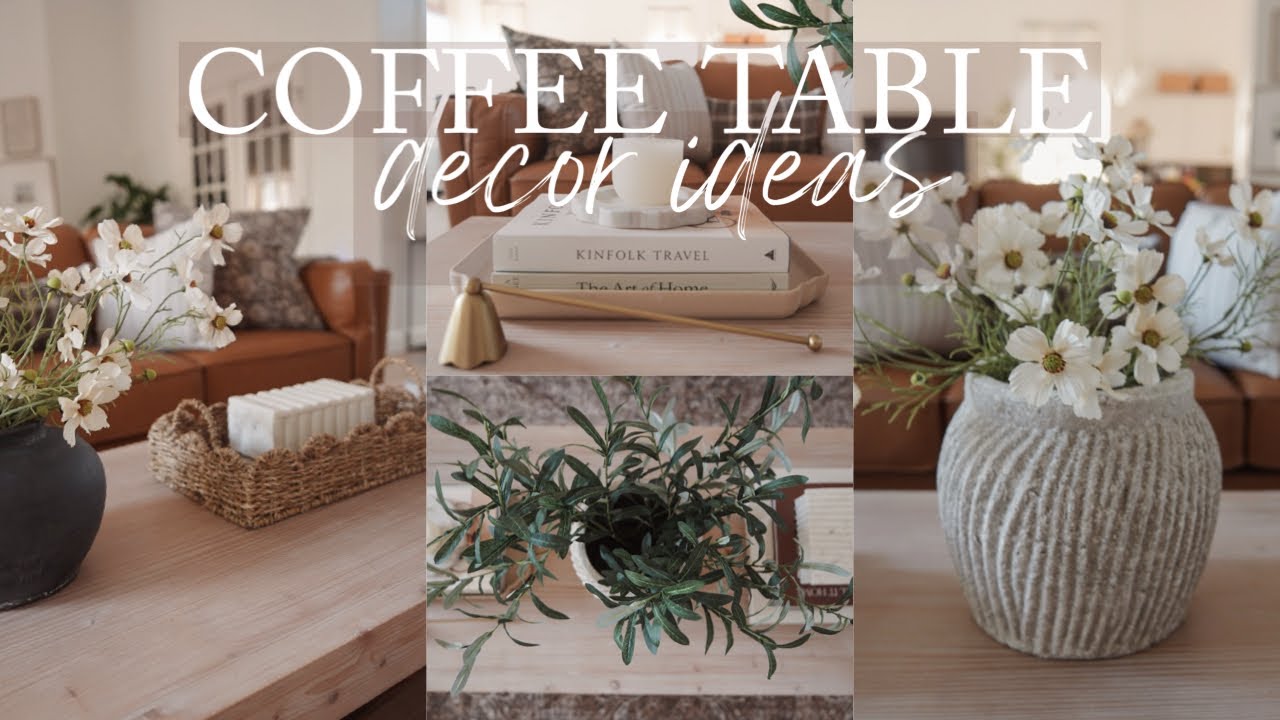 COFFEE TABLE DECORATE WITH ME 2025 | COFFEE TABLE DECORATING IDEAS 2025 USING ITEMS YOU ALREADY OWN