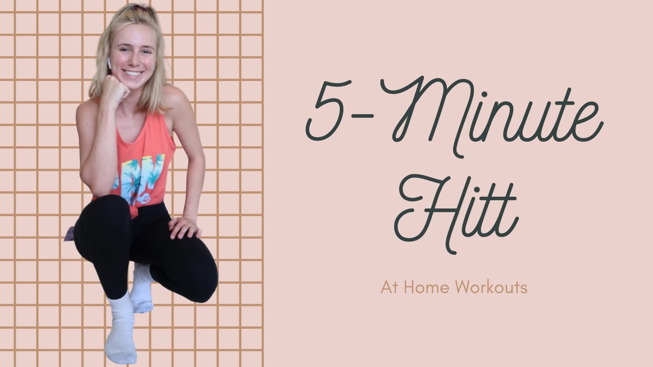 //5 MIN FOLLOW ALONG AT HOME HITT WORKOUT//