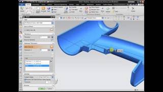 NX CAD : Create Different Thickness using Shell Command