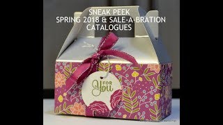 No.331 - Sneak Peek Spring 2018 & SAB Catalogues - Stampin' Up! UK