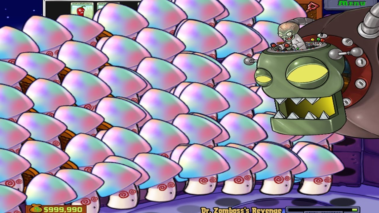 POPCAP HACK 100% EPIC HYPNO SHROOM VS DR. ZOMBOSS - YouTube