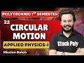APPLIED PHYSICS-I | Unit-04 Circular motion P-02 | Mission Batch | BTEUP 2025