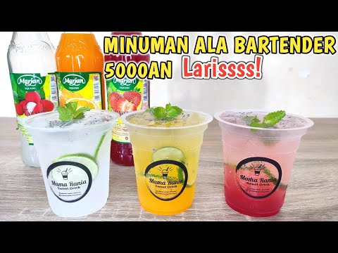 CUMA 5000AN MODAL SIRUP DAN SODA! ES MOJITO VIRAL | IDE JUALAN MINUMAN KEKINIAN