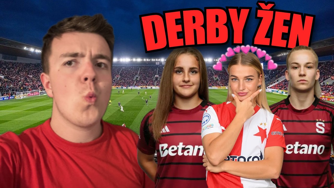 NEUVĚŘÍŠ co se stalo v poslední minutě derby žen!💥⚽ | SLAVIA VS SPARTA