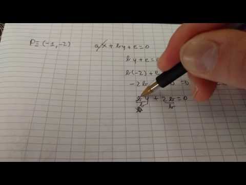 Video: Qual è l'equazione di una retta perpendicolare all'asse Y?