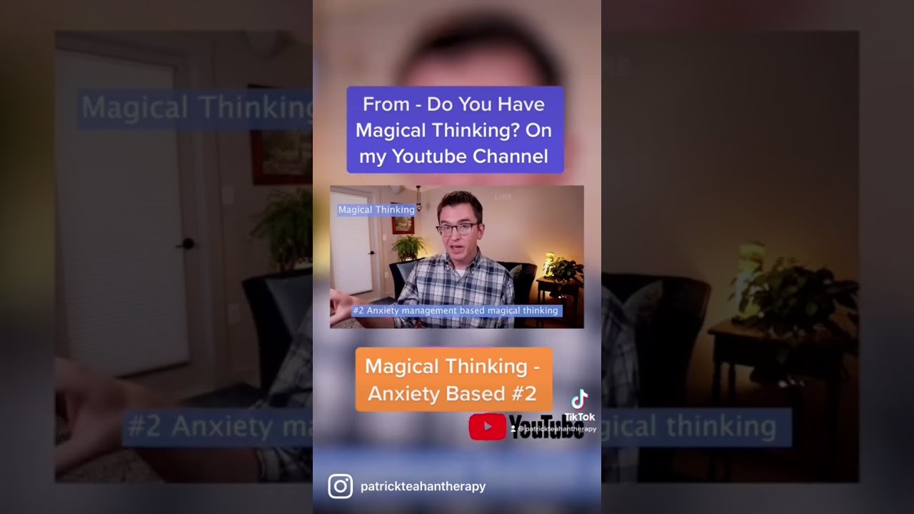 Anxiety Based Magical Thinking Full Video On My Channel