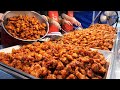 Famous Crispy Sweet Chicken (Dak Gangjeong) / 가마솥 닭강정 / Korean Traditional Market