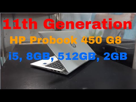 HP Probook 450 G8 Review || 11th Generation || Core i5-1135G7 || 512GB NVMe || MX450 2GB || 2021