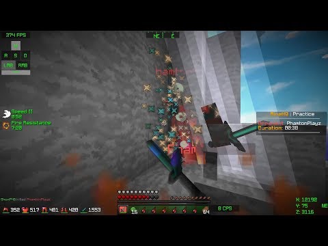 PRACTICING ON MINEHQ FOR THE LAST TIME | Minecraft HCF