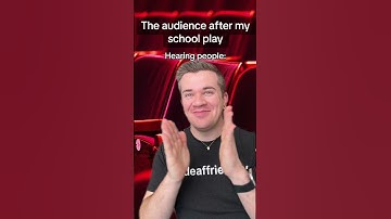 Deaf people don’t clap?? #americansignlanguage #signlanguage #learnasl #coda #learnsignlanguage