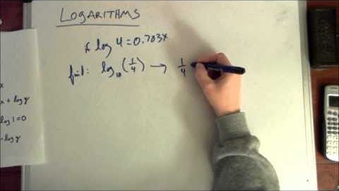logarithms