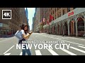 [4K] NEW YORK CITY - Walk on Lexington Avenue, Midtown Manhattan, New York, USA, Travel, 4K UHD