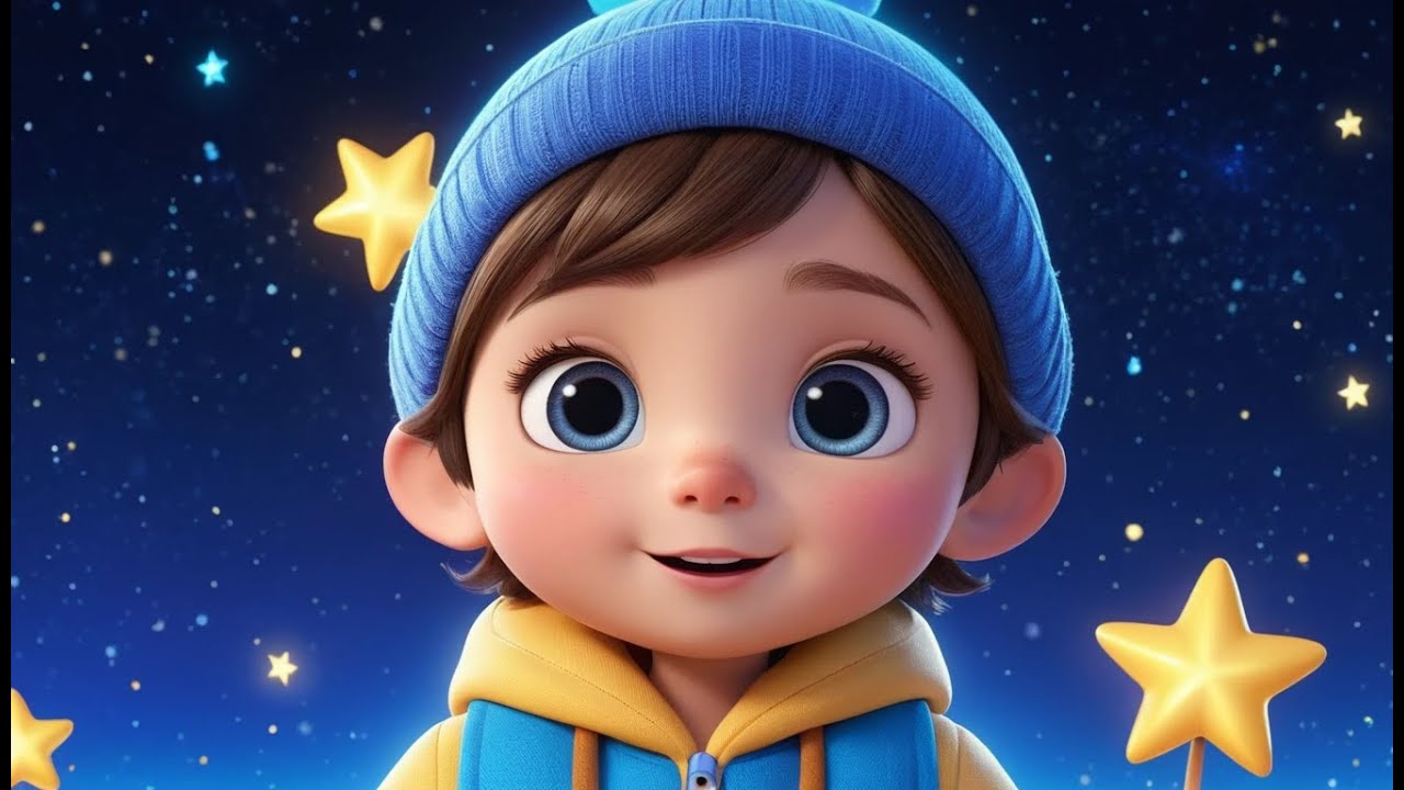 Bedtime Lullaby – Count the Stars Together! | Gentle Kids Song | Sleepytime Nursery Rhyme