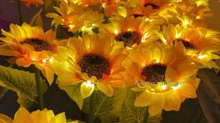 Artificial Sunflower Flower Stake Lights 70CM Height Outdoor Garden Decorative Lighting | Northyle