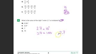 Question 4 (Used to be Question 5)  - Grade 5 Math  - TNReady Practice Test