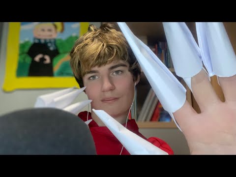 ASMR | triggers doen met lange papieren nageltjes💅