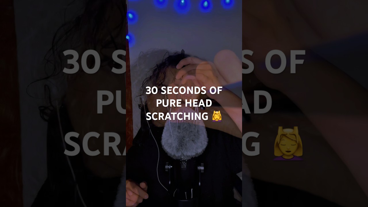 ASMR headscratching | Head scratches should be a love language.