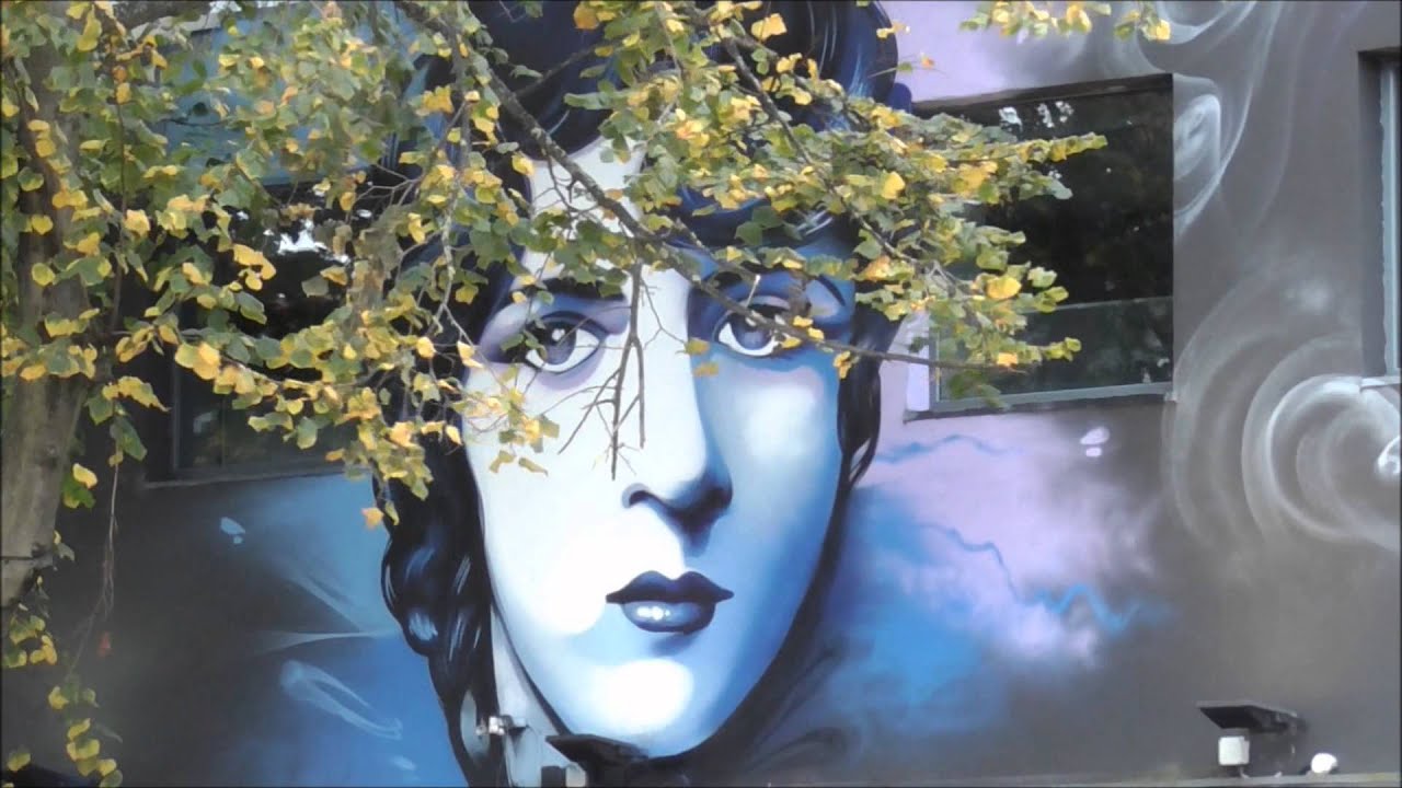 The POINT Street Art Ballyhackamore Belfast