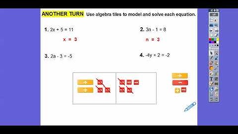 Solving Two-Step Equations  - Lesson 6.4