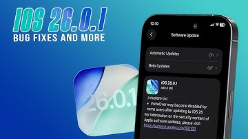 iOS 26.0.1 is UIT - Betere BATTERIJDUUR?